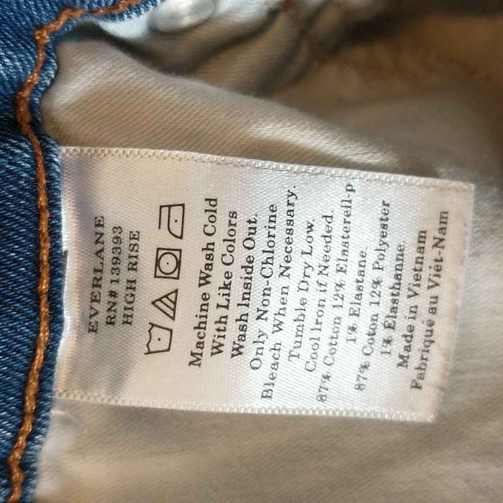 Everlane high rise skinny jeans - Picture 13 of 13